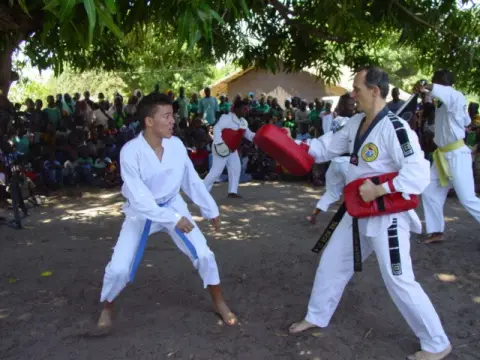 Festa ed esibizione di taekwondo – foto 5 di 20