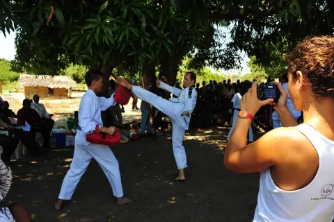 Festa ed esibizione di taekwondo – foto 18 di 20